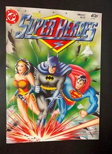 SUPER HEROES MONTHLY MAGAZINE Volume 1 #12 (DC Comics UK 1981) -- VF-