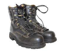 Georgia Boot 8" Mens Work Boots Sz 10.5 M Safety Toe Gore-Tex Waterproof Vibram