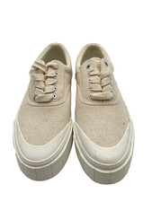 Baskets basses unisexes en coton bio et avoine blanche Good News EU 41 UK 7