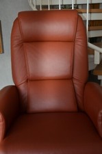 Himolla Relaxsessel aus Leder, NEUWERTIG, elektrisch mit Aufstehhilfe