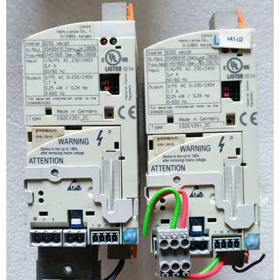 1pc brand used Lenze E82EV251-2C Inverter    #D9