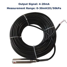 Smart Water Liquid Level Sensor Submersible Pressure Transducer Stainless 0-30M