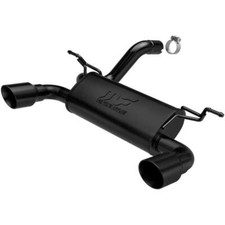 Street Series Axle-Back Exhaust (Black) for Jeep Wrangler / Wrangler Unlimited 2