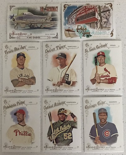 ( U SELECT CARDS ) 2014 TOPPS ALLEN & GINTER SINGLES 1-199 🔽