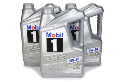 MOBIL 1 Motor Oil - Advanced Full Synthetic - 5W30 - Synthetic - 5 qt - Set of 3