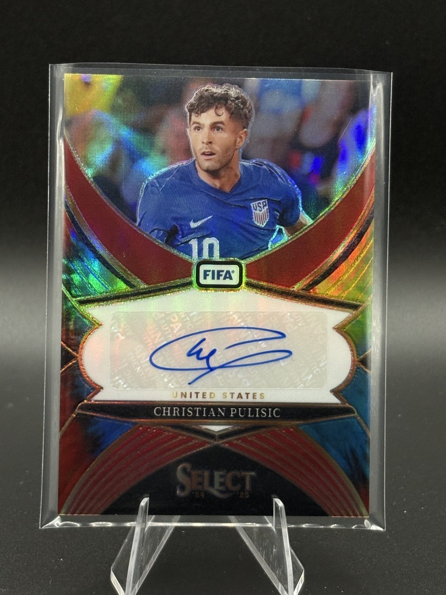 2024-25 Panini Select Fifa - Select Signatures Christian Pulisic