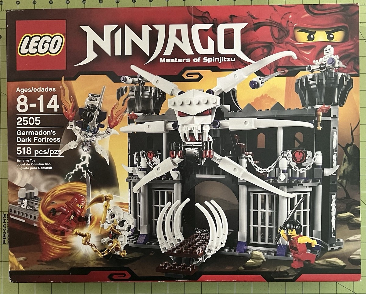 LEGO Ninjago: 2505 Garmadons Dark Fortress NISB (some box wear)