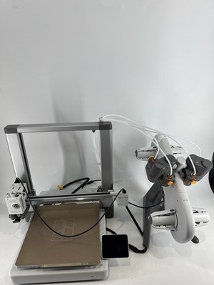 Bambu Lab A1 Combo 3D Printer AMS Lite Multi-Color Printing 1080p White (9)