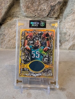 Spector Immortals Brandon Graham Game-Worn Super Bowl Jersey Relic Collectible