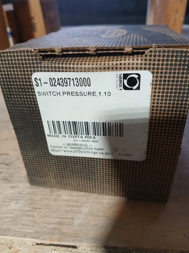 New 1-SOURCE AIR PRESSURE SWITCH 5452069 - 1.10" S1-02439713000