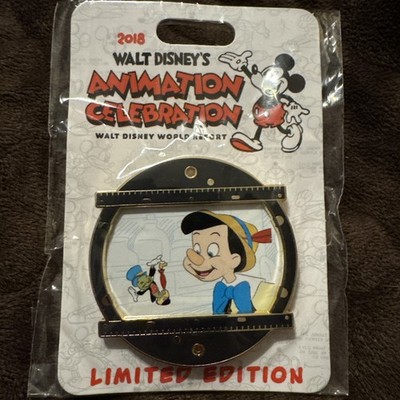 WDW Animation Celebration 2018 Event Pinocchio LE Disney Pin 129626