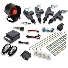 Car Remote Central Locking Kit -  4 Doors Keyless Entry System + Anti-Theft 
