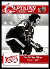 2025-26 UD Centennial Detroit Red Wings Captains Nick Libett #171