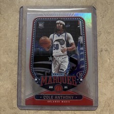 COLE ANTHONY 2020-21 Panini Chronicles MARQUEE RC #251  