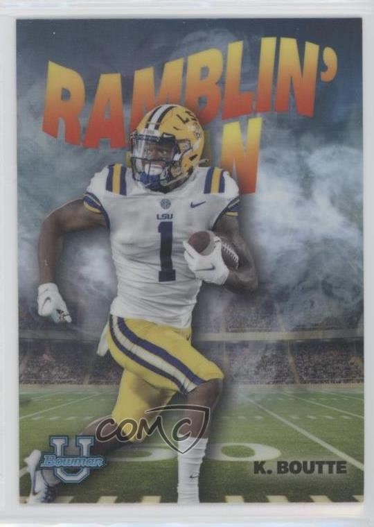 2022 Bowman U Chrome Ramblin' Man Kayshon Boutte #RM-14 0xe0