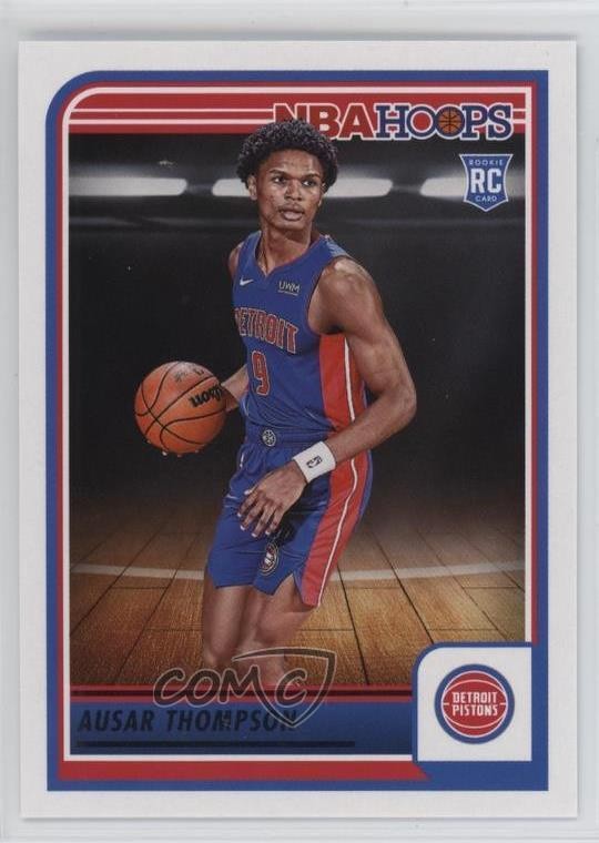 2023-24 Panini NBA Hoops Rookies Ausar Thompson #255 16n7
