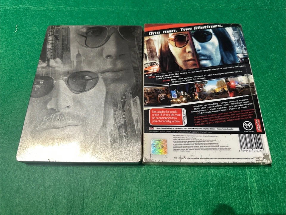 Driver Parallel Lines Steelbook PlayStation 2 Incl Manual Mint Disc Free Postage - Image 4 of 4