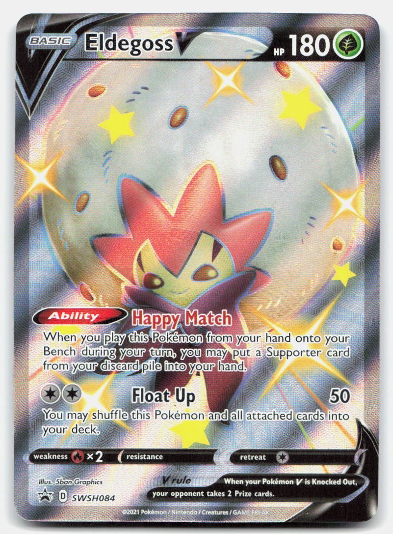 SWSH: Sword & Shield Promo Cards Eldegoss V - SWSH084 NM