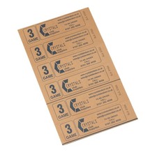 VALUE JUMBO BINGO TICKETS  50 STRIPS OF 6  (300 3 GAME)