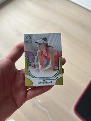Elena Rybakina /15 - Topps Tennis Triumphant , box,autograph