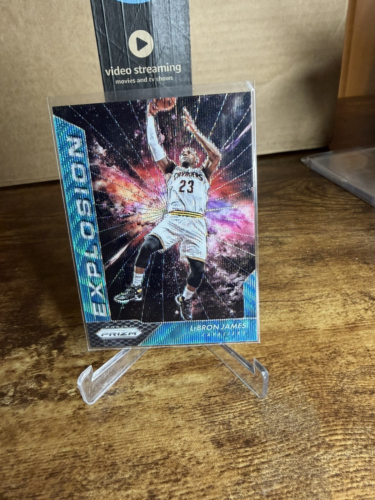 LEBRON JAMES 2016-17 PANINI PRIZM TEAL WAVE PRIZM #D 25/25🔥