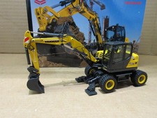 NZG 974 NZG YANMAR B110W Wheeled Excavator Loader Model Diecast RARE collectors