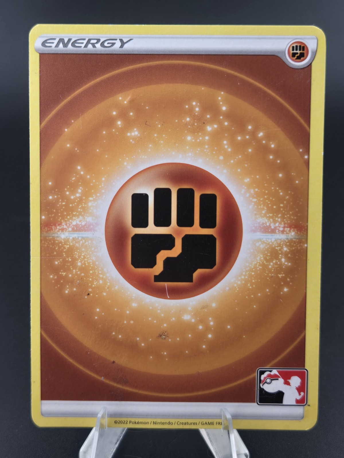 Fighting Energy Pokemon Prize Pack Promo Series 2 3 Pokemon Card MP