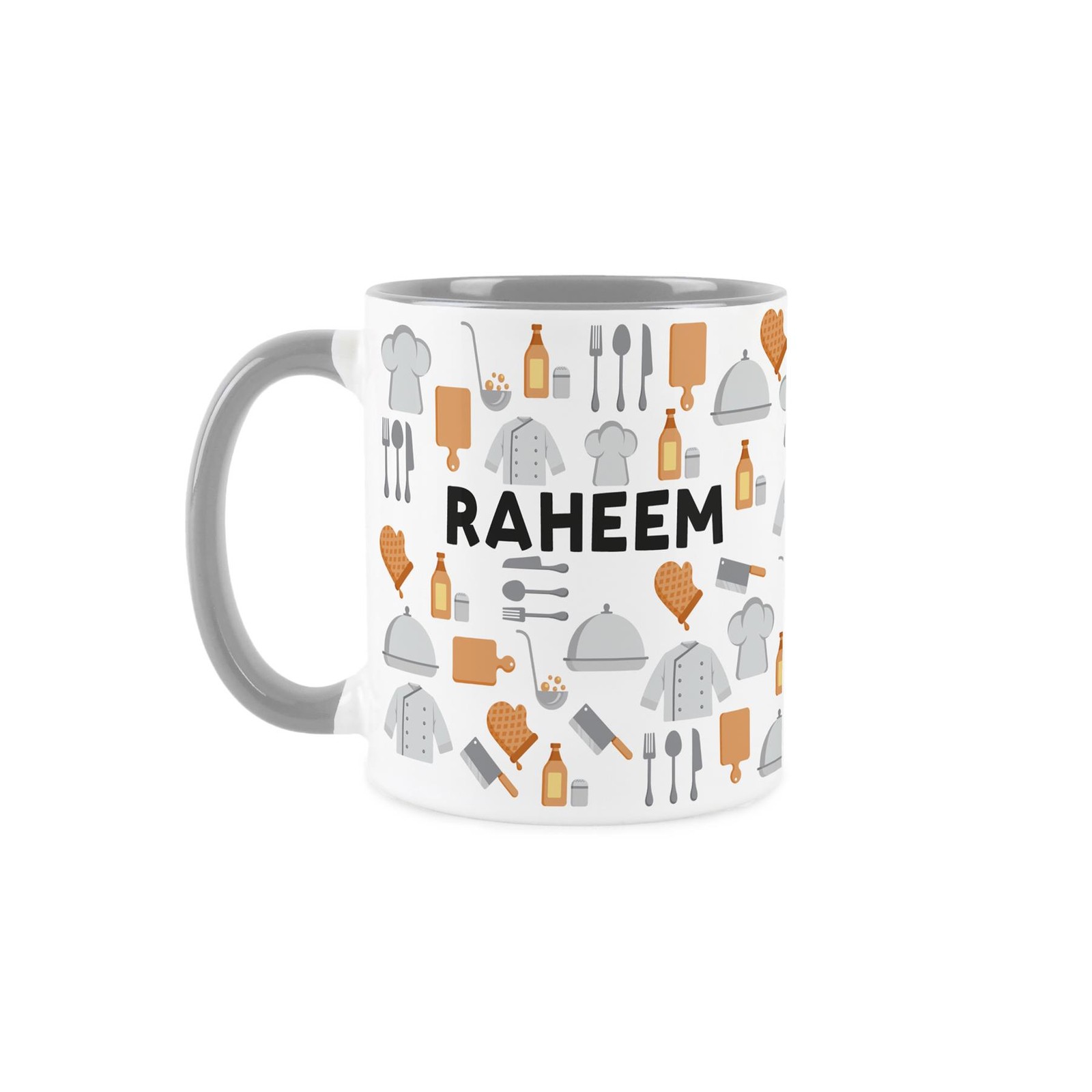 Personalised Sous Chef Mug - Humourous Custom Cooking Novelty Gift