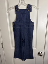 Vintage 1970s Health-Tex Kids Denim Overalls Toddler Size 6