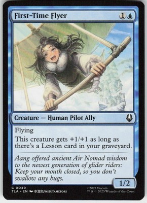 FIRST-TIME FLYER 49 COMMON AVATAR: THE LAST AIRBENDER MAGIC: THE GATHERING NM/M