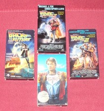 BACK TO THE FUTURE 1 2 3 TRIOLOGY VHS  TEEN WOLF MICHAEL J FOX 80s MOVIES