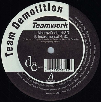 Team Demolition - Teamwork, 12'', (Vinyl)