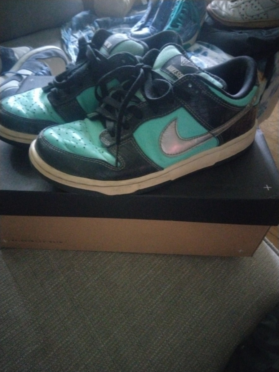 Size 7 - Nike SB Dunk Low Pro x Diamond Supply Co. Tiffany for