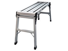 Faithfull STEPUP3 Fold Away Step Up Aluminium L100xH52xW30cm