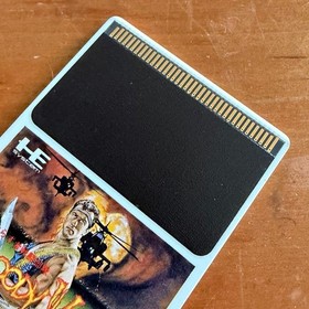 PC Engine Rogue Combat it Bloody Wolf HuCARD game Japan Region