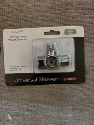 Delta U4922-PK Shower Arm Diverter for Handshower in Chrome