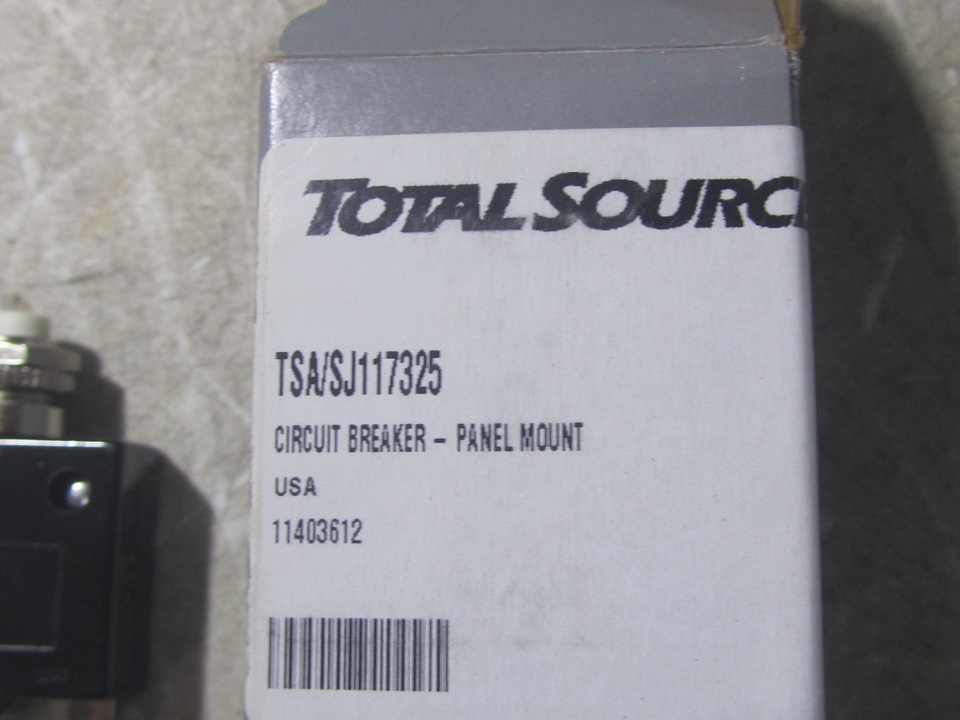 Skyjack 117325 15 Amp Push Button Circuit Breaker – For SJIII3220, SJIII3226 Scissor Lifts