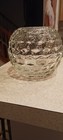 Vintage Clear Glass Cubist Fairy Lamp — photo 5