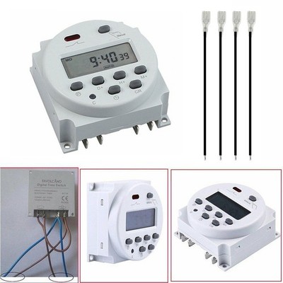 Brandneu Timer Power Down Ersatzteile weiß programmierbar Ersatz 16A