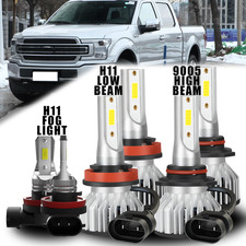 6000k Combo Led Headlight Kit Highlowfog Bulbs For Honda Accord 2013 2014 2015 6000k Combo Led Headlight Kit Highlowfog Bulbs For Honda Accord 2013 2014 2015
