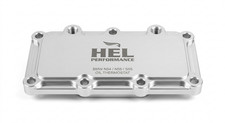 HEL BMW N54 N55 S55 Solid Billet Aluminium Oil Thermostat Housing Cover
