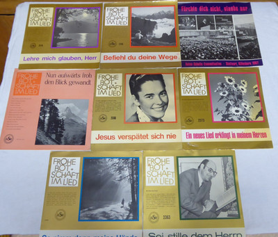 Frohe Botschaft Im Lied - Label - Lot 2 - Sammlung 8 LP's