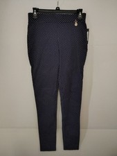 Tommy Hilfiger Dress Pants Woman's Sz 6 NWT Black White Patterned