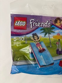 LEGO Friends: Pool Foam Slide Polybag Set (30401) - Brand New