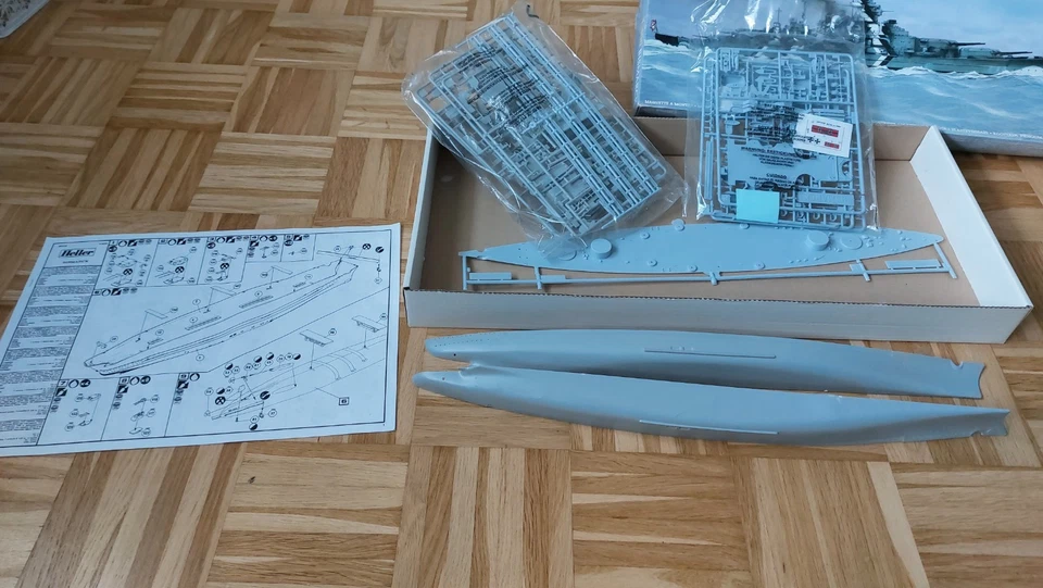 Modellbausatz Heller Bismarck  1:400 - Bild 2 von 2