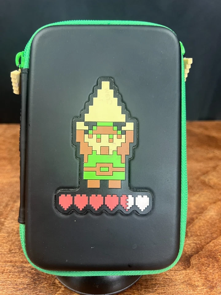 The Legend of Zelda 8 Bit Pixel Link - Hori Carrying Case Nintendo 3DS XL - Image 2 of 4