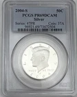 2004-S 50C Kennedy Half Dollar PCGS PR69DCAM 90% Silver