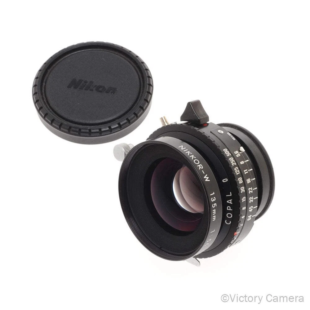 Nikkor-W 135mm f/5.6 大判レンズ ニコン製 Nikon NIKKOR W 135mm Focal f/5.6 Camera Lenses for sale - eBay