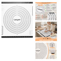Silikon Backmatte 71X51Cm Antihaft Rutschfest BPA Frei Schwarz