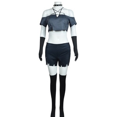Hazbin Hotel Helluva Boss Cosplay Costume Loona Loony Toony Neck Vest Shorts